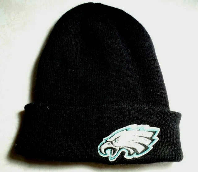 Philadelphia Eagles Beanie Skull Cap Cuff Winter Warm Black Unisex One Size