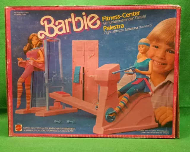 VINTAGE MATTEL BARBIE Workout Center 7975 Complete In Original