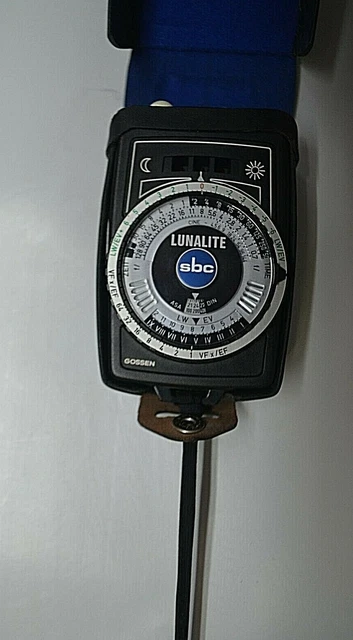 Ancien Appareil Photo LUNALITE Exposimètre - Télémétrique Argenté - Photo Argentique