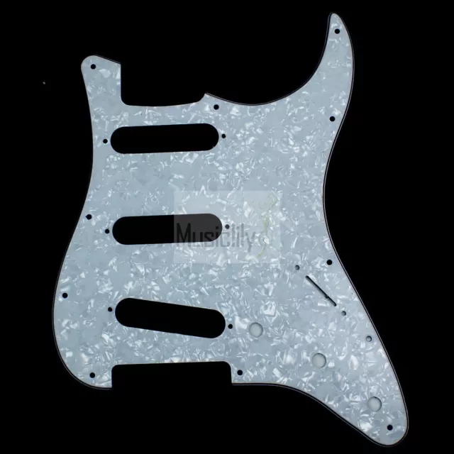 Musiclily SSS Pickguard For Fender Standard Stratocaster Strat Electric Guitar