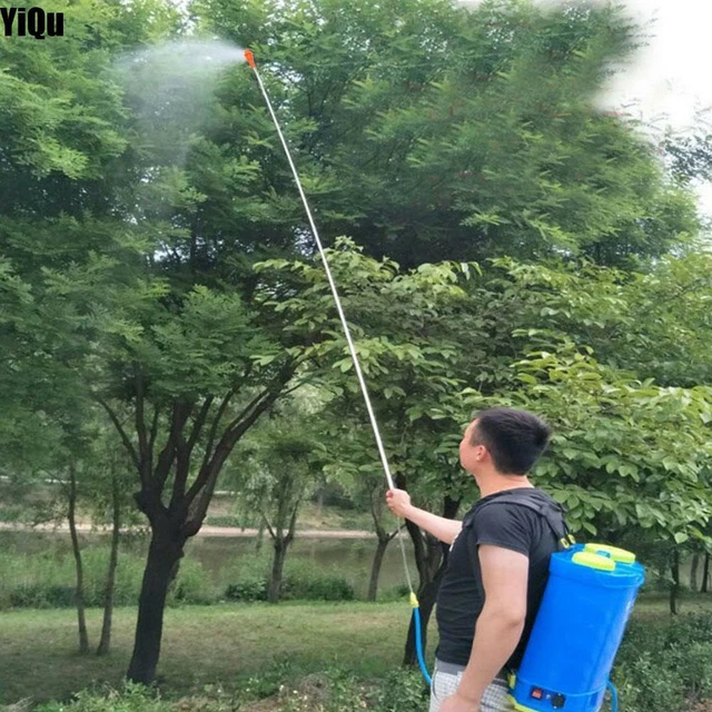 Herramienta pulverizadora de tubería de extensión de acero inoxidable para jardín espacio verde 2,6 m