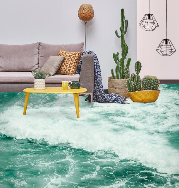 Papier Peint Mural 3D Summer Beach R1812 - Motif Plage - Neuf (Allemagne)