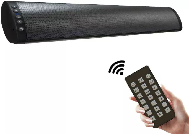 Soundbar Speaker Wired & Wireless Bluetooth Computer Speakers with Remote Contro
