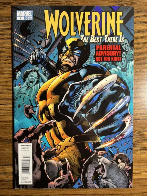 Wolverine The Best There Is 1 Extremely Rare Newsstand Variant Marvel 2011 L