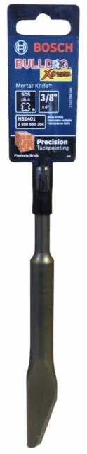 Bosch HS1401 3/8”x8” SDS-Plus Bulldog Extreme Hammer Steel Mortar Knife(G7)