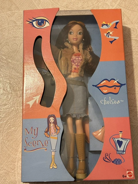 Poupée Barbie My Scene Chelsea 2005 – Star D'Hollywood, G6131, NRFB, Avec Accessoires