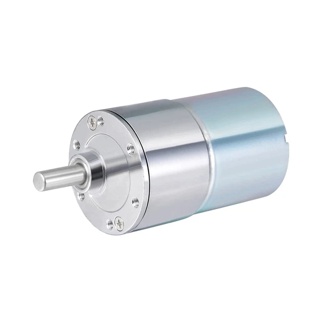 uxcell 24V DC 800 RPM Gear Motor High Torque Electric Reduction Gearbox Eccent