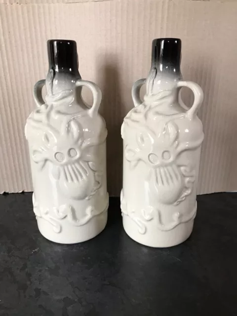 Kraken Black Spiced Rum Bottles (Squid Version) x2 EMPTY!!!