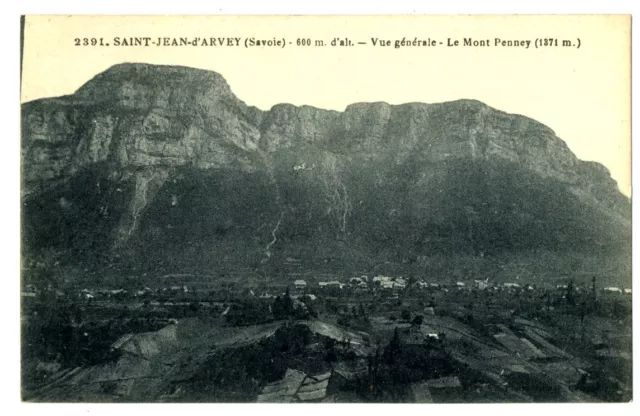 CPA 73 Savoie Saint-Jean d'Arvey General View Mont-Penney