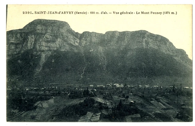 CPA 73 Savoie Saint-Jean d'Arvey General View Mont-Penney