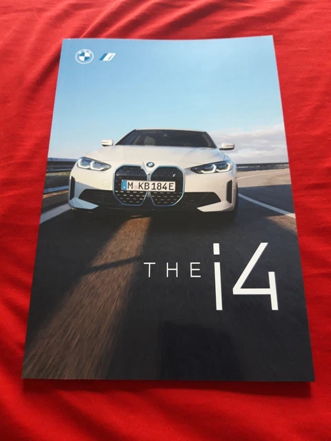 2023 BMW I4/I4 M50 brochure prospectus catalogue ANGLAIS 3 2022 rares ...