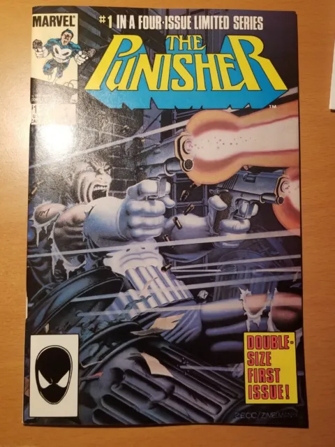 Punisher Limited Series 1-5 COMPLETE! 1986