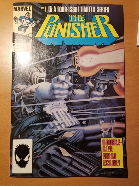 Punisher Limited Series 1-5 COMPLETE! 1986 Punisher Limited Series 1-5 COMPLETE! 1986
