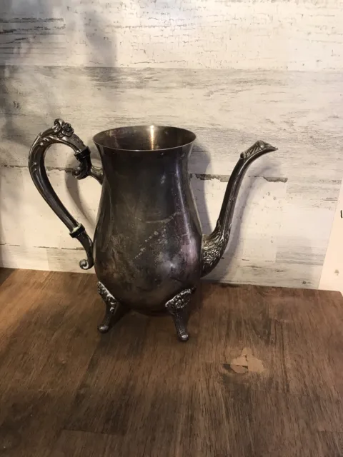 Vintage Leonard Silver Plated Pitcher