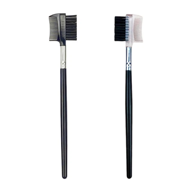 Brosse à sourcils portable et peigne brosse à sourcils et cils professionnel