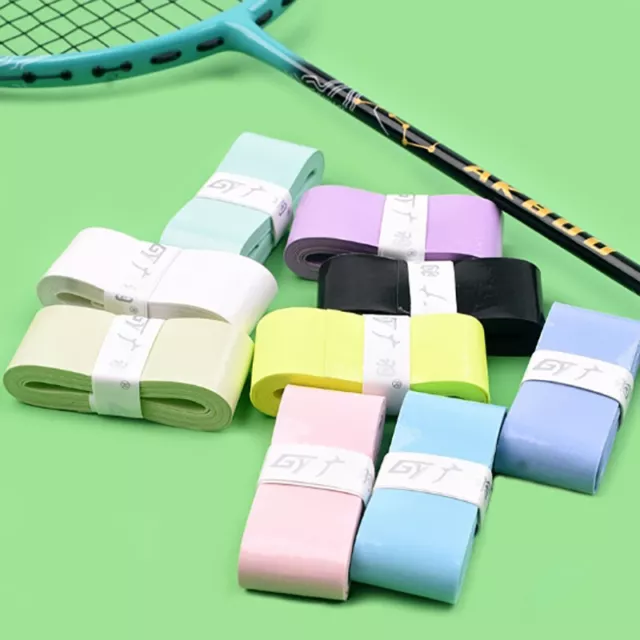 Badminton Racket Hand Glue Flat Adhesive Hand Glue Anti Slip Sweat Band $d