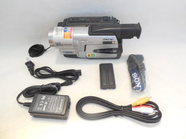 Sony DCR-TRV130 Digital8 Camcorder VG Condition Tested with 90-Day Warranty