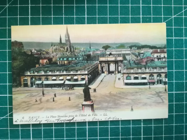 Se082 CPA Photo - Circa 1910 - Nancy - Place Stanislas and Hotel City
