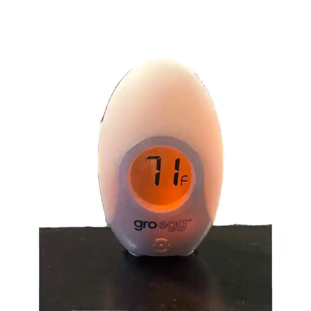 The Gro Company ~ Gro-Egg ~ Color Digital Baby Kids Room Night Light Thermometer