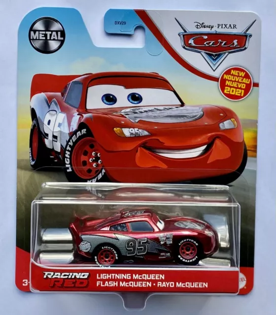 Disney Pixar Cars  RACING RED LIGHTNING McQUEEN  Mega Rare +100 Cars Listed !!