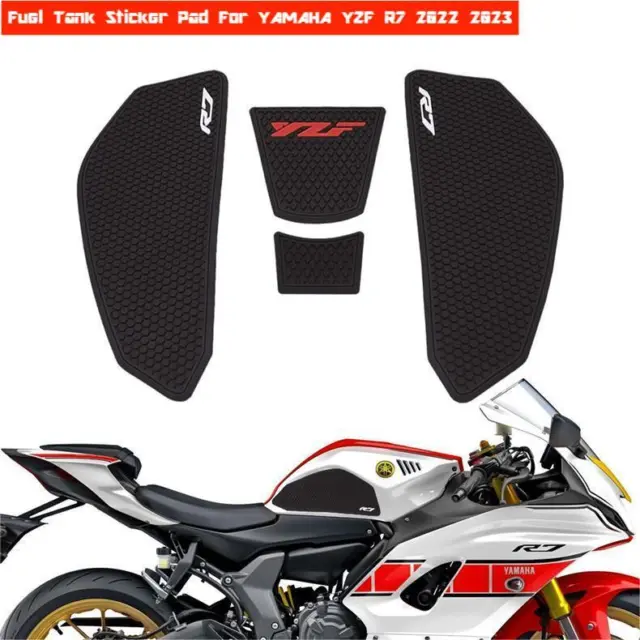 Motorcycle Fuel Tank Pad For Yamaha YZF R7 21-22 Sticker Decal Knee Pad Grip Pad