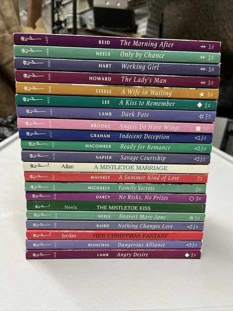 MILLS AND BOON mixed vintage romance 10 x Books set Bundle joblot set