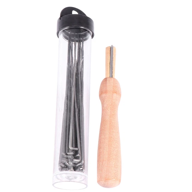 DIY Wool Felting Supplies Kits Punchdown Tool Finished Product