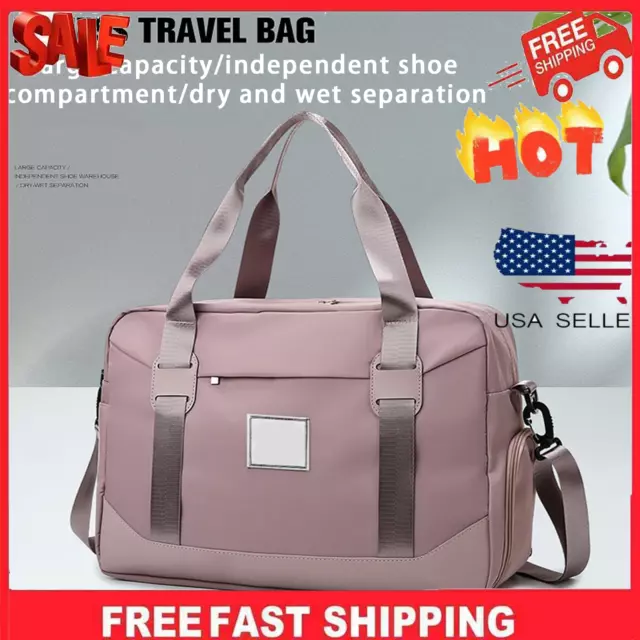 Women Travel Handbag Duffle Bag Gym Overnight Shoulder Tote Carry on Luggage Bag