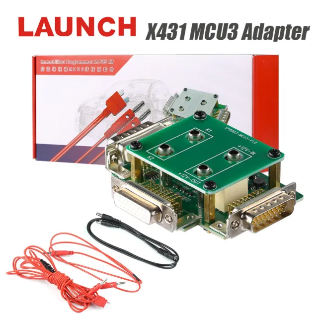 Launch X431 MCU3 Adapter for X-PROG3 GIII for Benz All Keys Lost & Read EC.U TCU