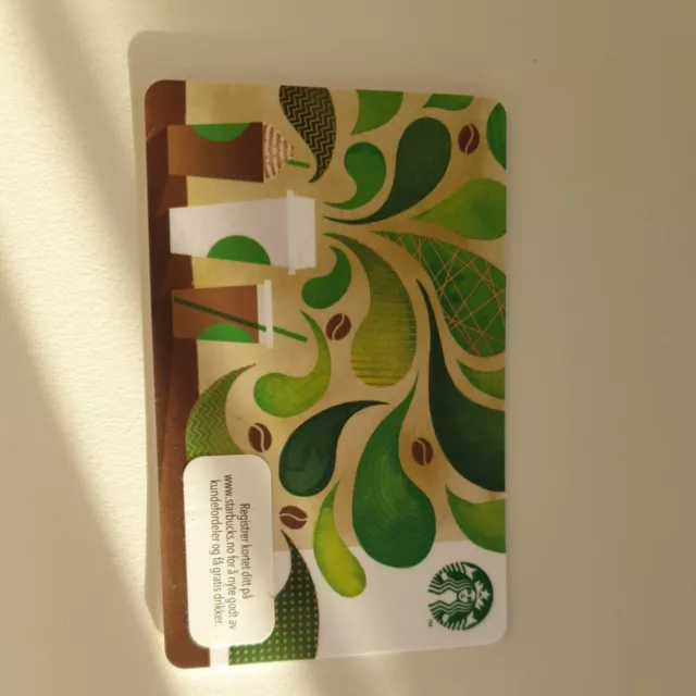 Starbucks Card Norway New