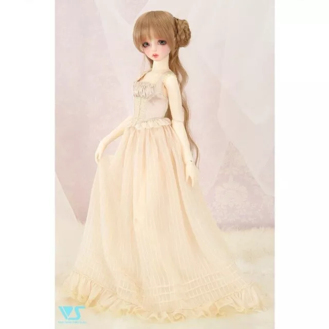 Volks Dollfie Dream White Rose Collection Crescent Night Dress Costume Only JPN