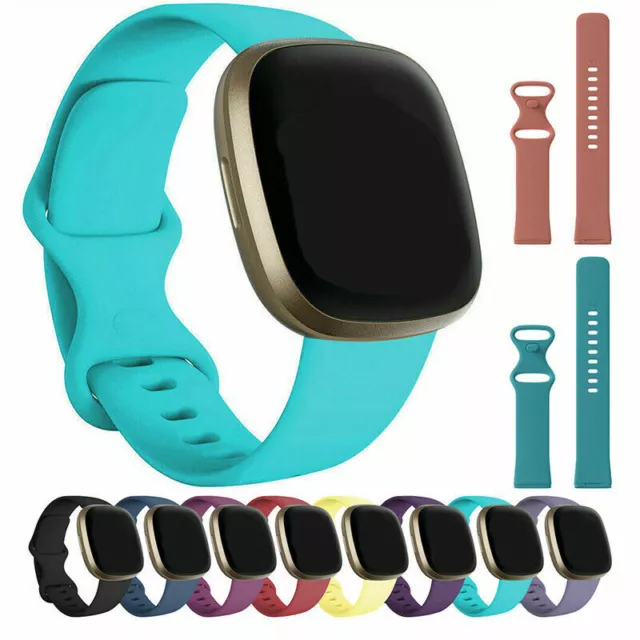 Replacement Wristband Watch Strap Silicone Bracelet Band for Fitbit Sense