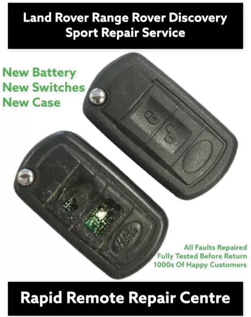 Key Fob Fix for Land Rover Discovery 3 button remote case cover repair service