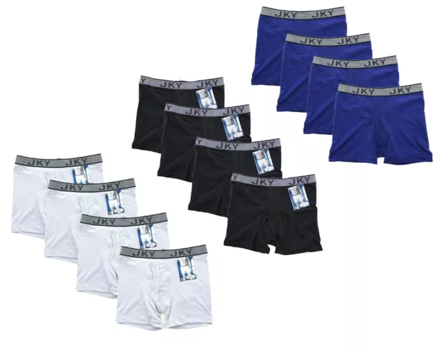 Jockey Mens Boxer Briefs,  JKY Athletic Sport Performance Microfiber, 4 PACK