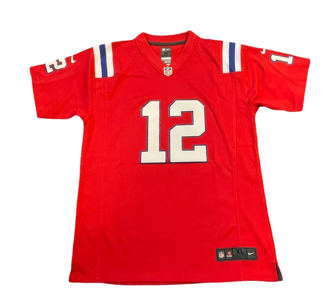 Maglia New England Patriots (taglia 18-20y) bambino NFL alternativa - Brady - nuova