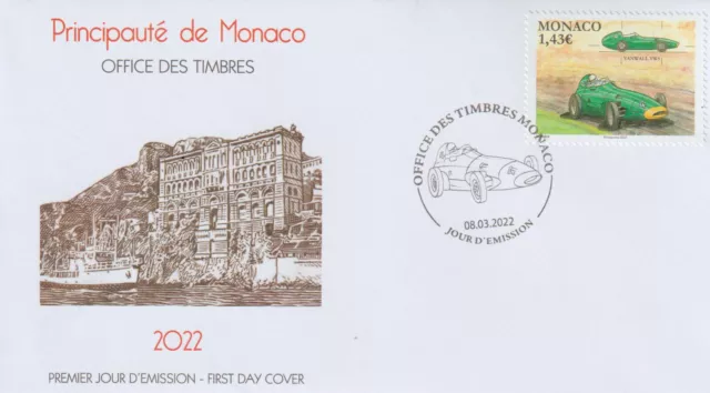 Vanwall VW5 Formula 1 Stirling Moss, FDC Monaco 2022