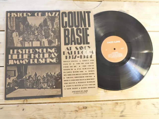 Count Basie At Sovoy Ballroom 1937-1944 Lp 33T Vinyle Ex Cover Ex Original 1971