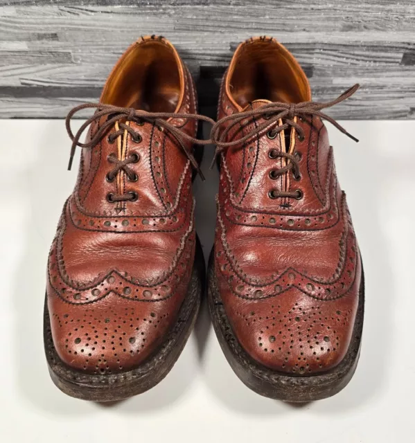 SAVILE ROW BROWN Leather Shoes Brogues UK 10 EU 44 Nice 260 24.99 PicClick UK
