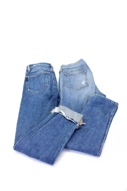 Rag & Bone Jean Paige Womens Cotton Capri Skinny Jeans Blue Size 29 27 Lot 2