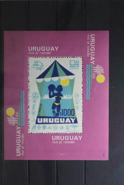 Uruguay Block 20 mit 1306 postfrisch #TU385