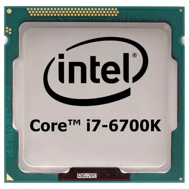 Intel Core i7-6700K (4x 4.00GHz) SR2L0 Skylake CPU Sockel 1151 (#412)