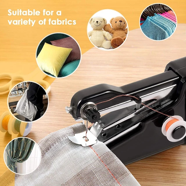 Macchina Da Cucire Tascabile - Mini Cucitrice Portatile Per Riparazioni Rapide A Casa - Foto 11