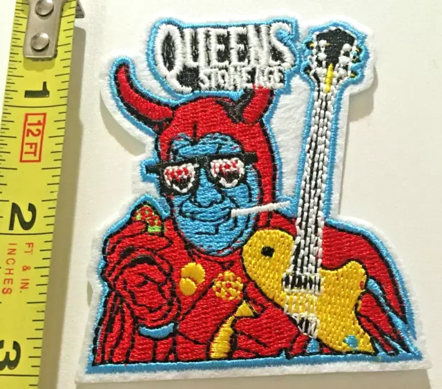 Queens of the Stone Age Patch Rock Band Metal Jacket Sew on iron 90s Gift