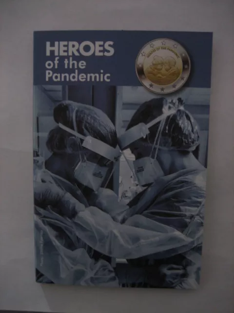 MALTE 2021 - coincard B U 2 euro - Héros de la pandémie - HEROES of the Pandemic