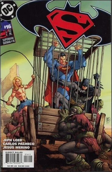 Superman / Batman #16 Feb 2005 Jeph Loeb Darkseid Jonah Hex Dc Nm Comic Book 1