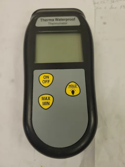 Therma Waterproof Thermometer. 100% Untested.
