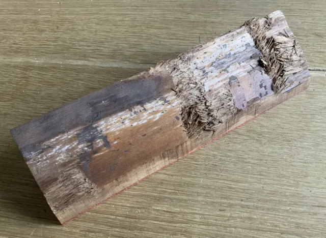 Legno duro di noce legno rustico tagliato fuori - 24,5 x 5,7 x 5,2 cm legno fai da te 301