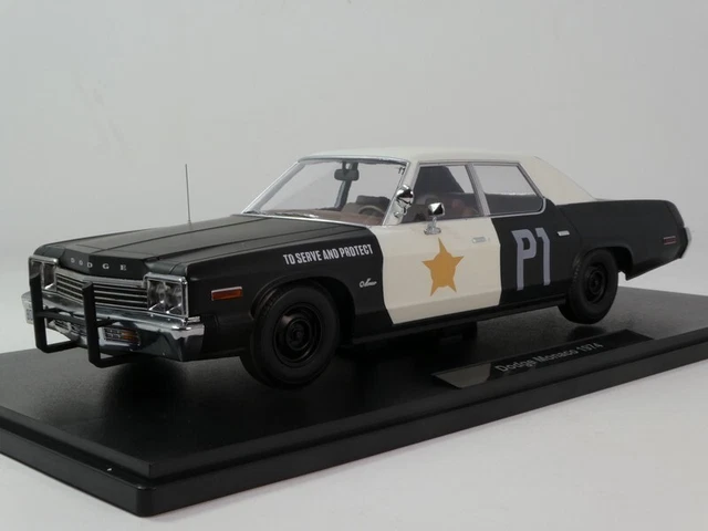 DODGE MONACO SEDAN Blues Brothers Bluesmobile Joyride 1/18 EUR 189,00 - FR