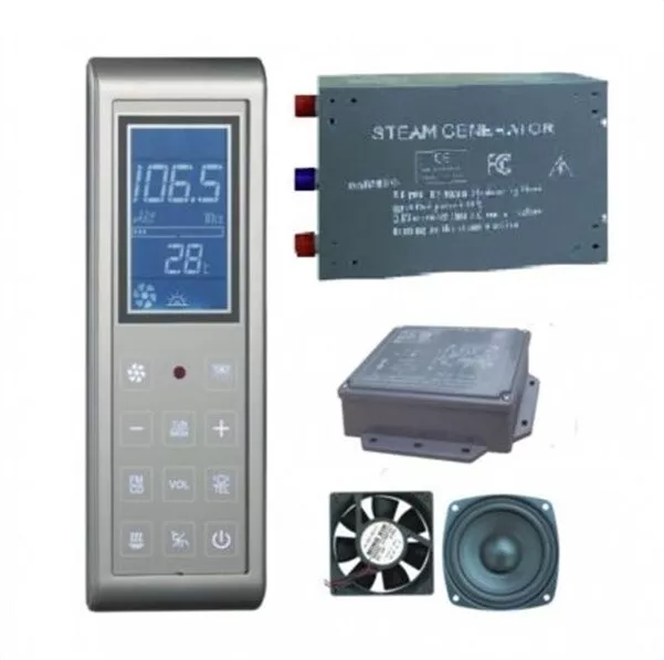Generatore di vapore 3 kW sauna bagno casa doccia spa con ingresso radio FM 220 V es