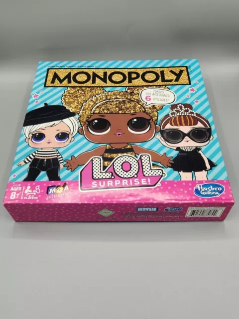 Monopoly Lol Surprise - L.o.l. Board Game - Collector - New 2